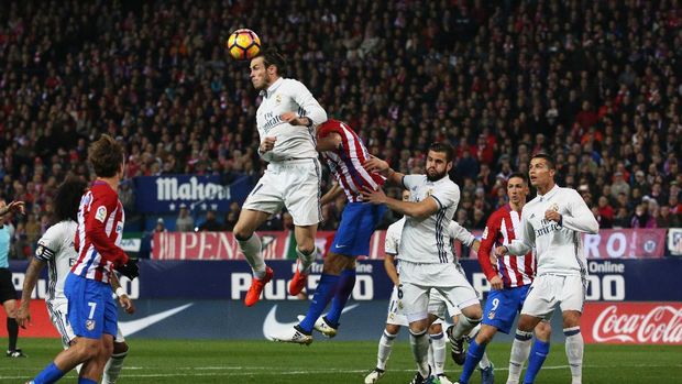 Perjalanan berat Real Madrid di bulan April diawali dengan menghadapi Atletico Madrid pada 8 April.