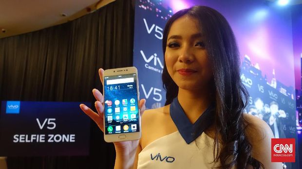Hanya Rp3,5 Juta, Vivo V5 Usung Kamera Depan 20MP