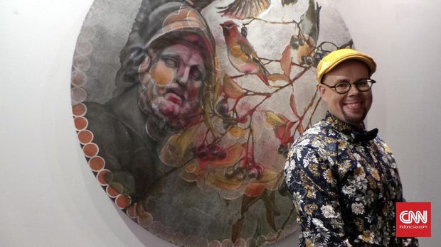 ‘Flora’: Pameran Seni Finlandia, Melukis di Atas Taplak Meja
