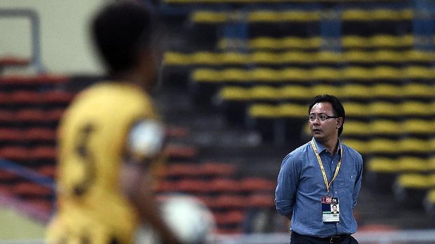 Ong Kim Swee kembali dipercaya menangani tim Harimau Muda sejak Maret 2017.