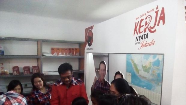 Resmikan Posko Relawan, Djarot Pamer Reformasi Birokrasi di DKI