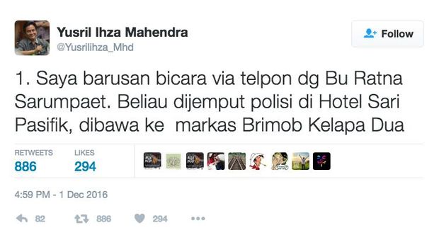 Live: Demo Anti-Ahok Jilid Tiga