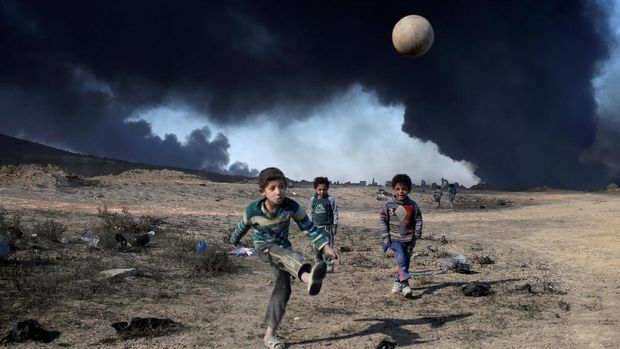 ISIS Ancam Bunuh 350 Ribu Anak Yang Coba Kabur dari Mosul