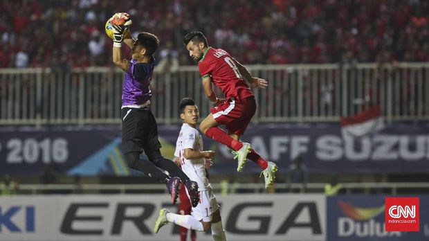 Stefano Lilipaly dua kali memiliki peluang membobol gawang Fiji.
