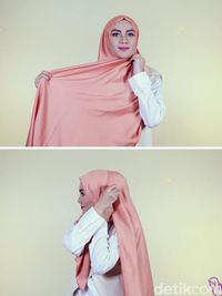 Tutorial Hijab Klasik untuk ke Kantor