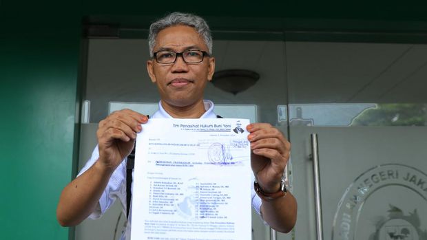 Buni Yani jadi tersangka karena dugaan penghasutan SARA.