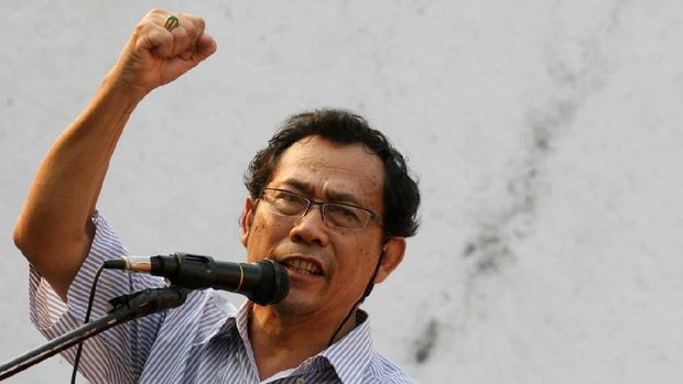 Sri Bintang Pamungkas pernah ditangkap karena tuduhan makar pada 2 Desember 2016. 
