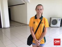 Casey Keogh, 18, baru lulus sekolah setingkat SMA di Australia dan ingin memperdalam ilmu bela diri pencak silat.