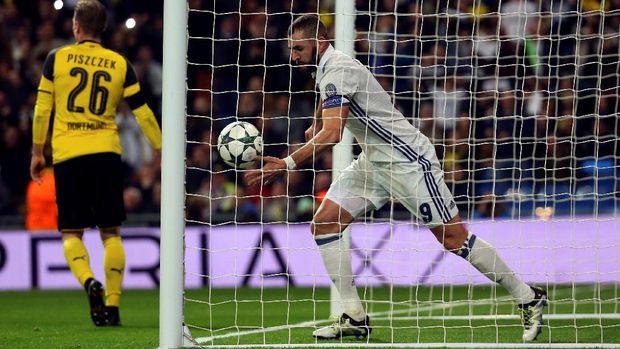 Diimbangi Dortmund 2-2, Madrid Gagal Juara Grup