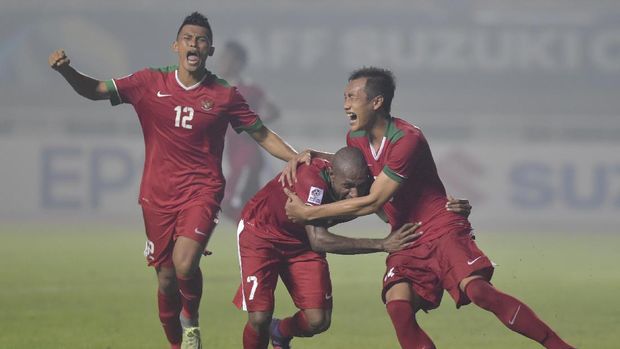 Lerby Eliandry (kiri) bisa menjadi opsi lini depan Timnas Indonesia di babak kedua.