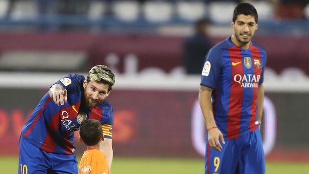 Lionel Messi gagal membuat Murtaza meninggalkan lapangan.