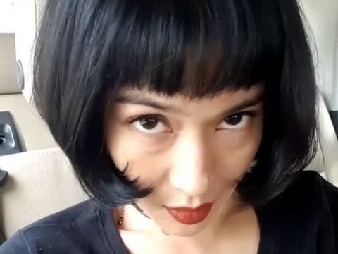  Gaya  Rambut Dian Sastrowardoyo Dalam 1 Bulan Ombre Hingga 