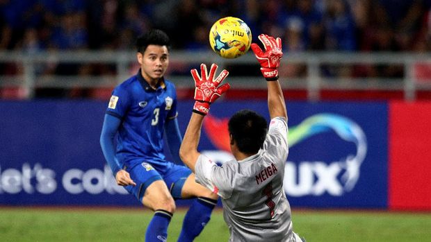 Kurnia Meiga menjadi kiper utama Timnas Indonesia dalam beberapa tahun terakhir.