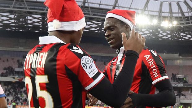 Di awal musim, Mario Balotelli mencetak empat gol dari dua pertandingan pertama bersama Nice.  
