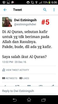 Sebut 'Pahlawan Kafir' Dwi Estiningsih: Sampaikan Kebenaran Sekalipun Pahit