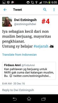 Sebut 'Pahlawan Kafir' Dwi Estiningsih: Sampaikan Kebenaran Sekalipun Pahit