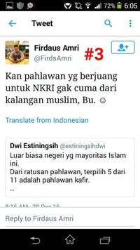 Sebut 'Pahlawan Kafir' Dwi Estiningsih: Sampaikan Kebenaran Sekalipun Pahit