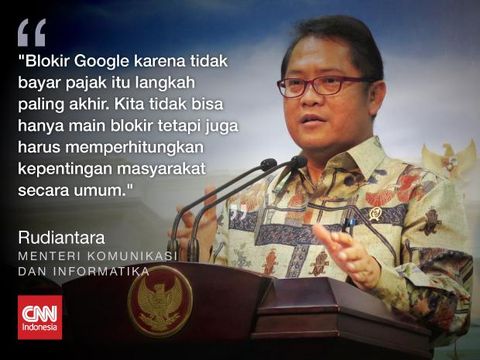 Blokir, Jurus Pamungkas RI jika Google Ngotot Tak Bayar Pajak