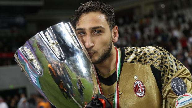 Gianluigi Donnaruma adalah salah satu pemain terbaik AC Milan saat ini. Namun ia belum menandatangani kontrak jangka panjang.
