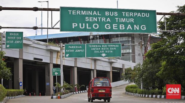 Terminal Pulo Gebang diresmikan pemerintah pada Desember 2016 silam.