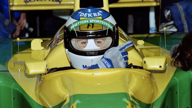 Bersama Benetton, Schumacher dua kali menjadi juara dunia.