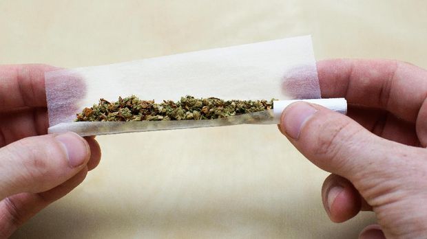 Ilustrasi ganja.