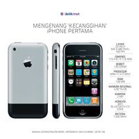 Mengenang 'Kecanggihan' iPhone Pertama