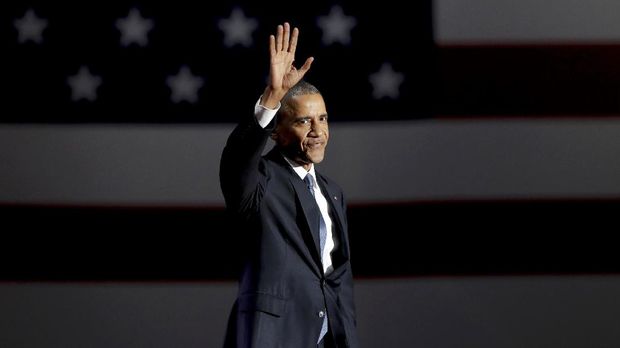 Putra Barack Hussein Obama kemudian dikenal sebagai Presiden AS.