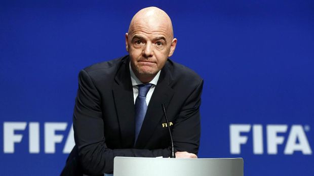 Gianni Infantino mengakui absennya Italia di Piala Dunia adalah sebuah tragedi.