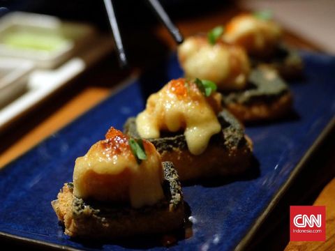 tahu dan scalop jadi salah satu makanan favorit