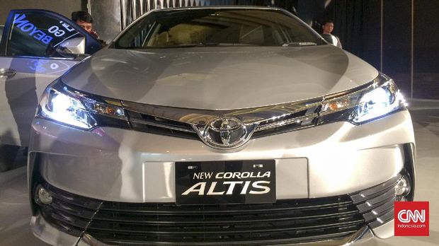 Gaya Baru Sedan di New Corolla Altis