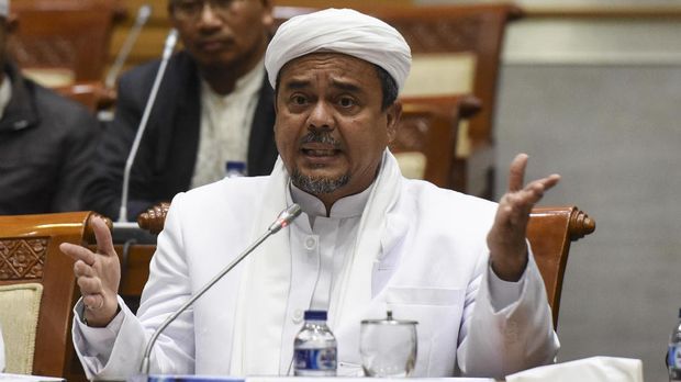 Rizieq Shihab dilaporkan oleh sejumlah pihak terkait dengan penistaan agama.