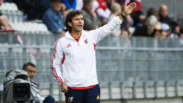 Debut internasional Luis Milla terjadi bersama timnas Spanyol U-19.