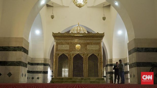 Makam Zaid bin Haritsah, sahabat nabi yang gugur dalam Perang Mutah