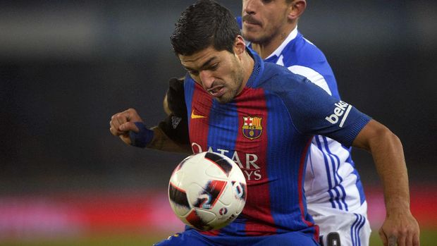 Penalti Neymar Menangkan Barca di Kandang Sociedad