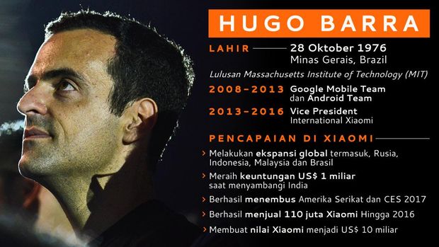 Tugas Baru Hugo Barra di Facebook