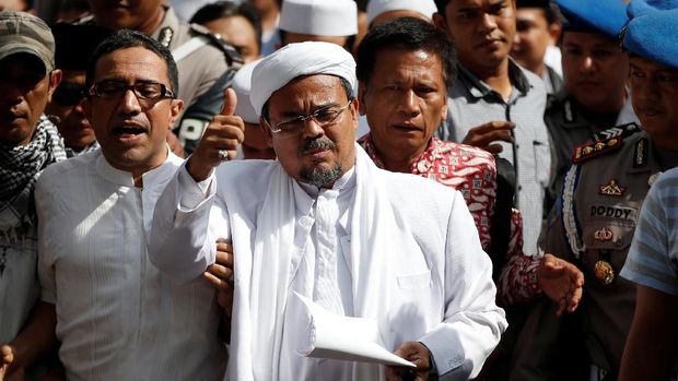 Daftar Panjang Kasus Hukum Rizieq Shihab