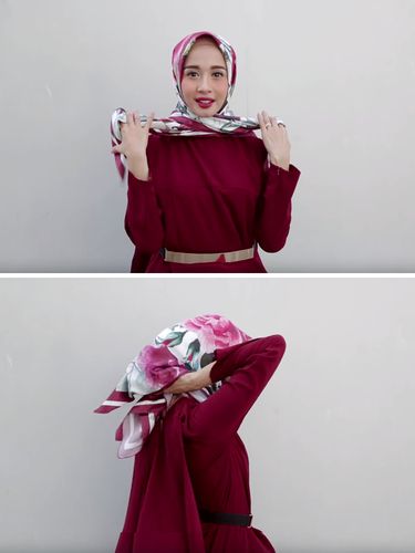 Tampil Cantik ke Acara Formal dengan Tutorial Hijab Ala 