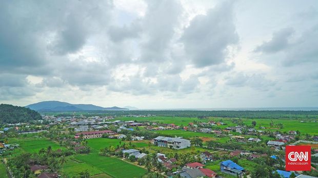 Pemandangan 'Bintang Lima' dari Hotel Bintang Tiga Singkawang