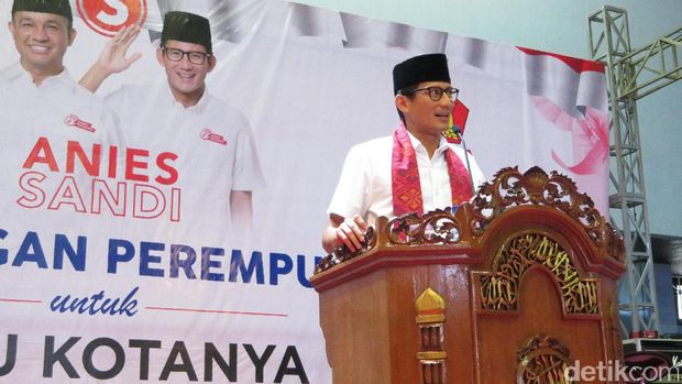 Sandiaga kampanye di Jakut / 