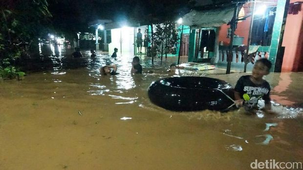 Banjir di Jombang.