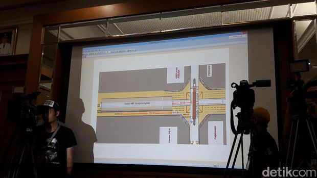 Desain integrasi MRT dan TransJakarta / 