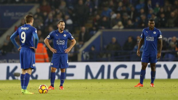 Leicester City semakin dekat dengan zona degradasi.