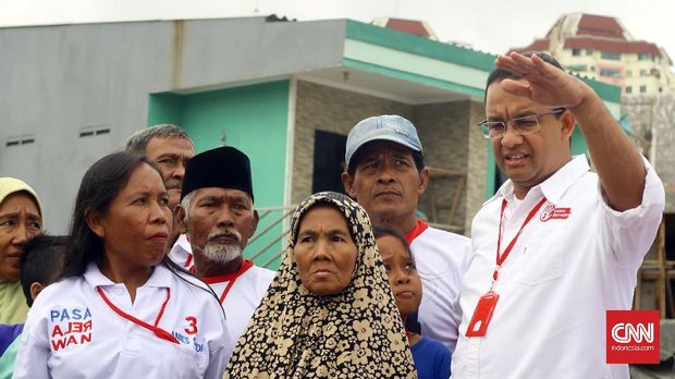 Anies Janji Bangun Kembali Kampung Aquarium yang Digusur Ahok
