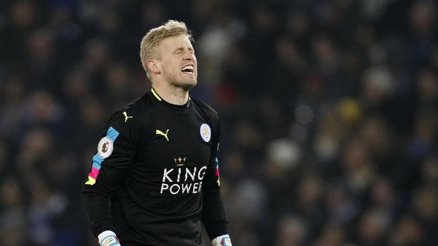 Kiper Leicester termasuk pemain yang kecewa berat dengan kondisi timnya saat ini. (Reuters / Darren Staples)
