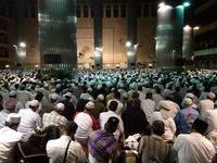 Arifin Ilham Beri Ceramah di Depan Agus, Anies, Sandi dan Massa 112