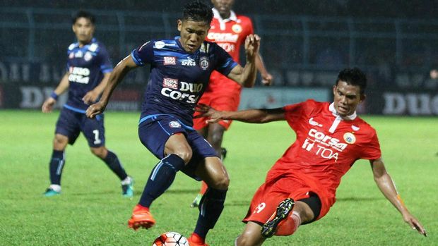 Arema masih memuncaki klasemen Grup 2 dengan keunggulan selisih gol atas Persija.