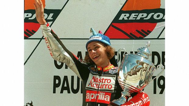 Valentino Rossi melakoni debut Grand Prix di Malaysia pada 1996.