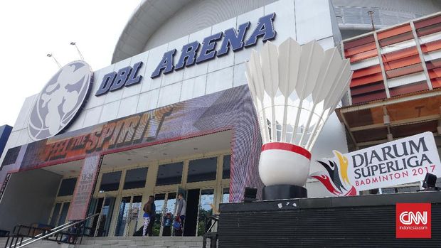 DBL Arena, Surabaya, menjadi lokasi penyelenggaraan Djarum Superliga edisi keenam.