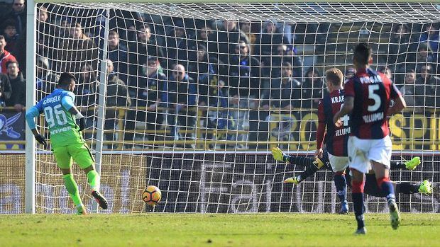 Gol Tunggal Gabigol Bikin Inter Menang di Markas Bologna